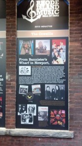 RI Music Hall of Fame Plaque